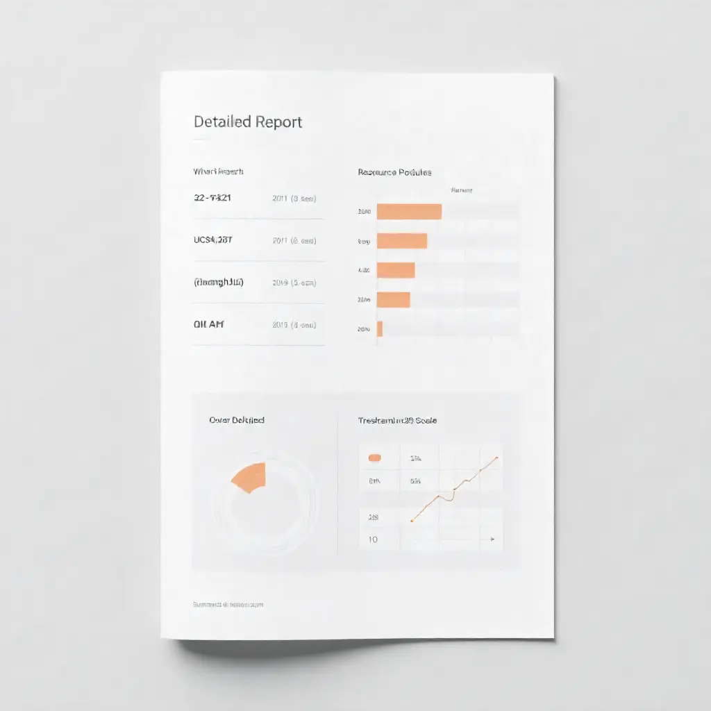 Website performance optimization metrics and speed testing results